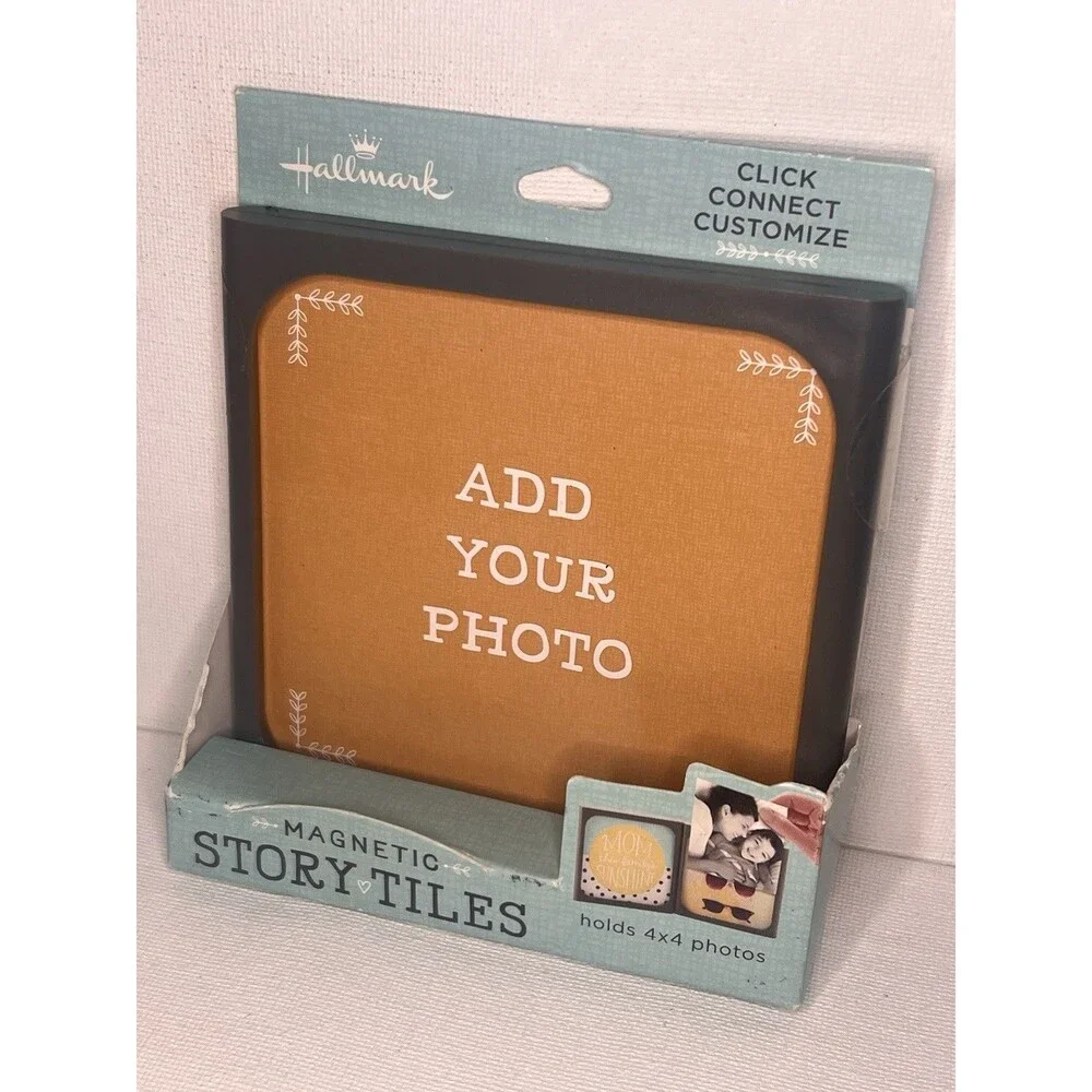 Hallmark Magnetic Story Tiles 4x4 Photo Display Click Connect